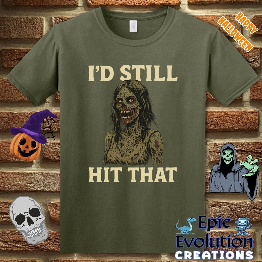 💀 Funny Zombie Halloween Shirt for Parties