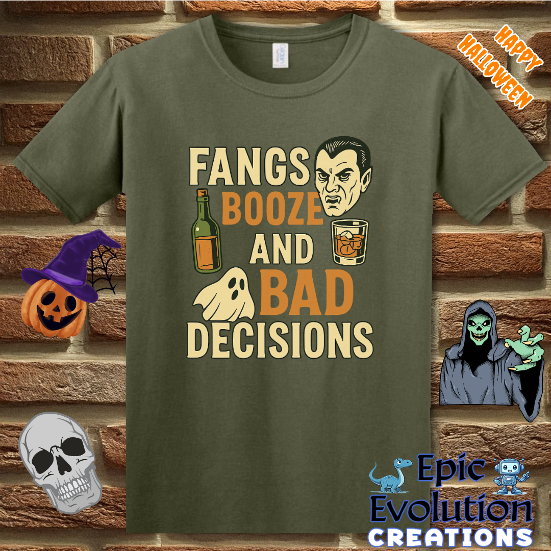 Funny Halloween T-Shirt for Women and Men
