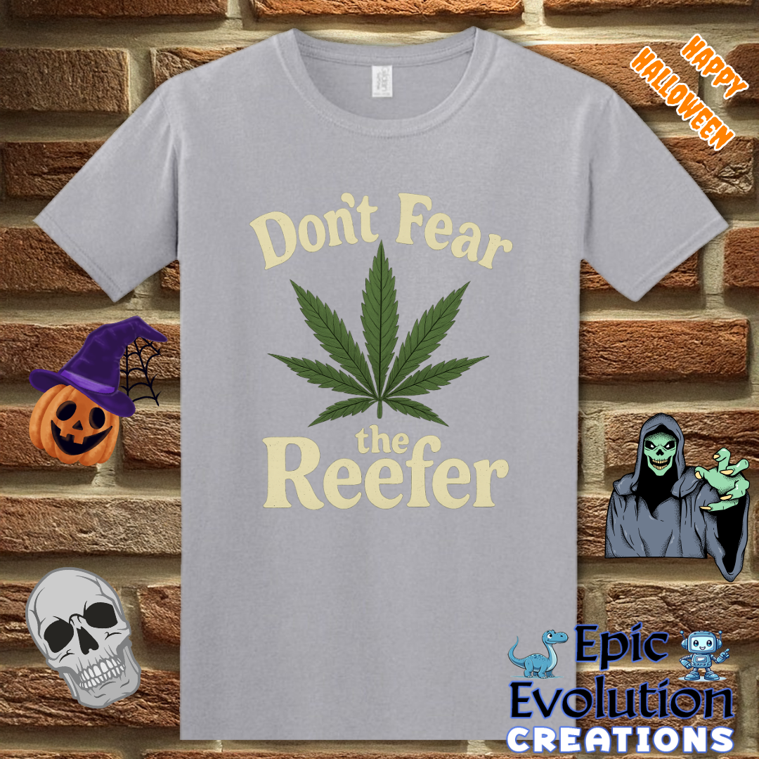 👻 Reefer Funny Halloween T-Shirt for Men and Women