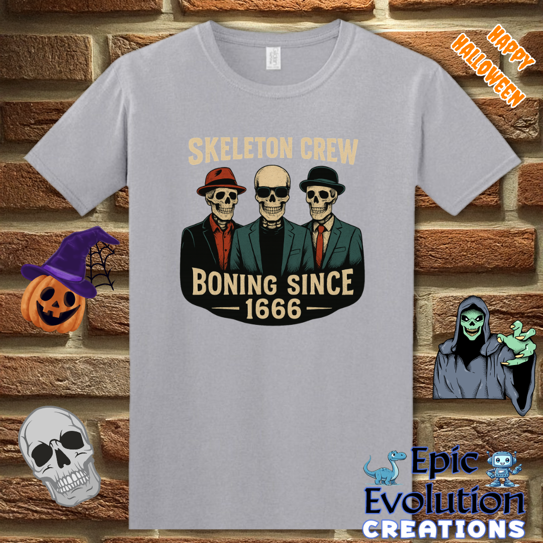 💀Funny Skeleton T-Shirt for Halloween