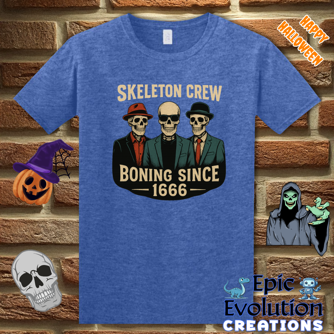 💀Funny Skeleton T-Shirt for Halloween