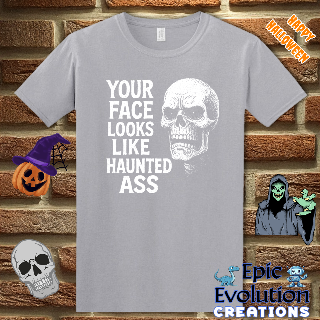 Funny Skeleton Halloween T-Shirt for Women or Men