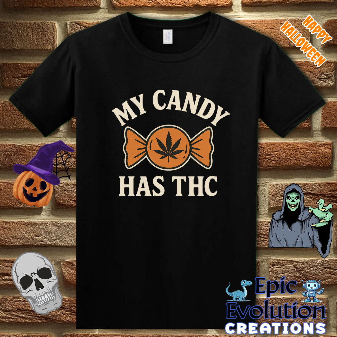 🔥 Funny Halloween T-Shirt for Stoners