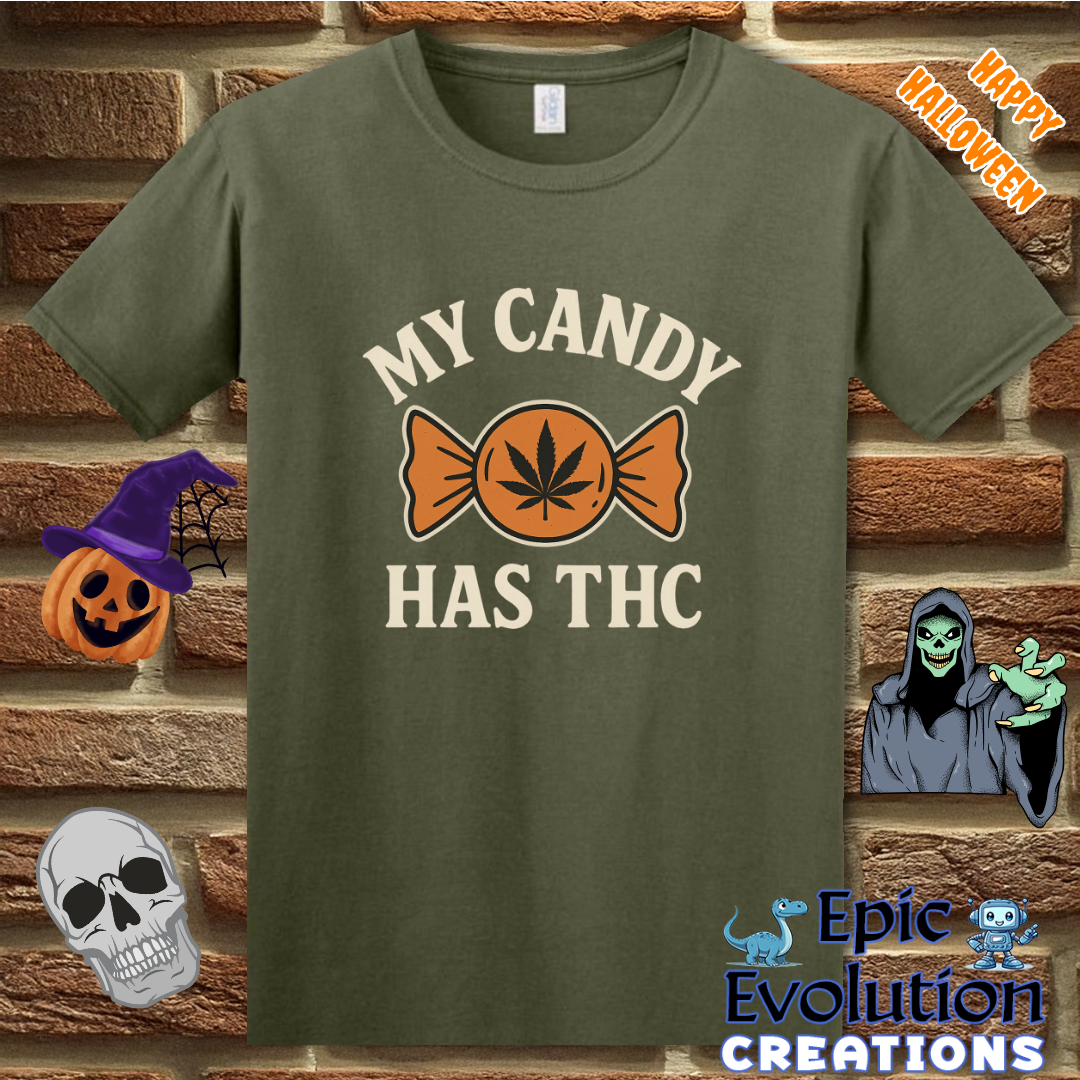 🔥 Funny Halloween T-Shirt for Stoners
