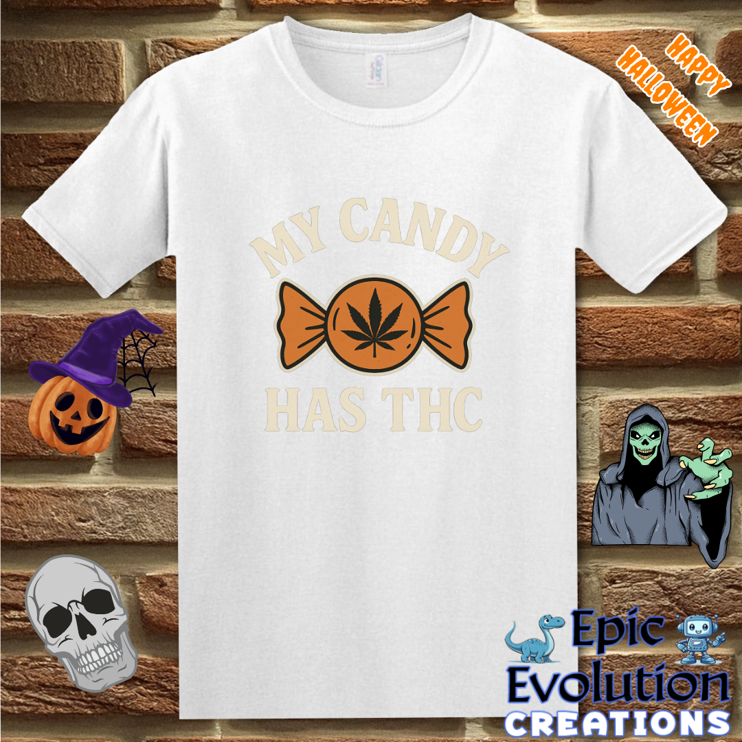 🔥 Funny Halloween T-Shirt for Stoners