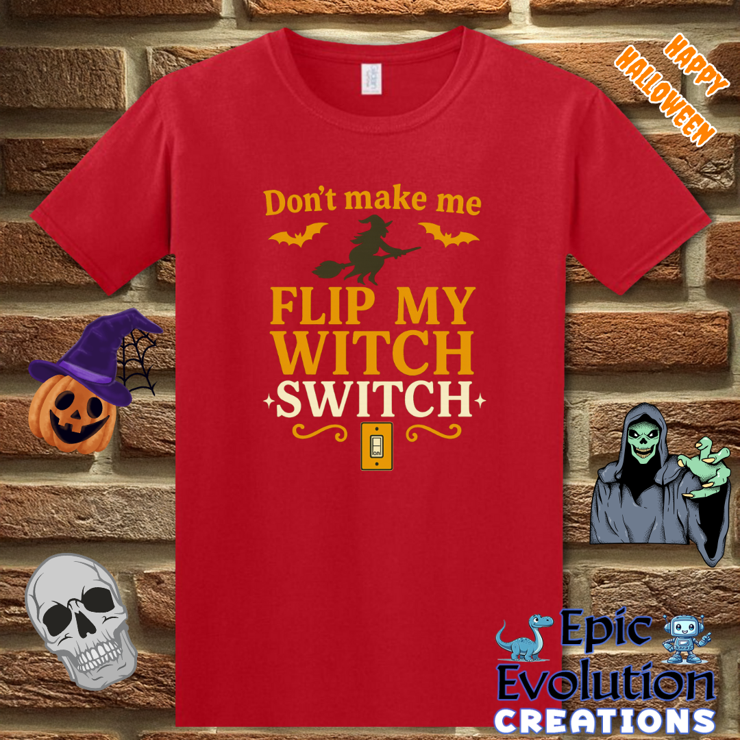 🧙Funny Halloween Witch T-Shirt for Women