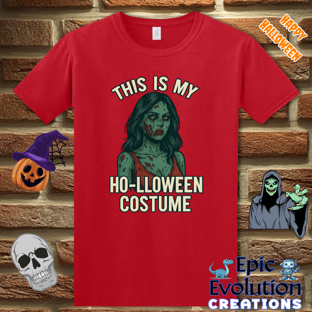 🧟♀️ Funny Zombie Halloween Shirt for Women