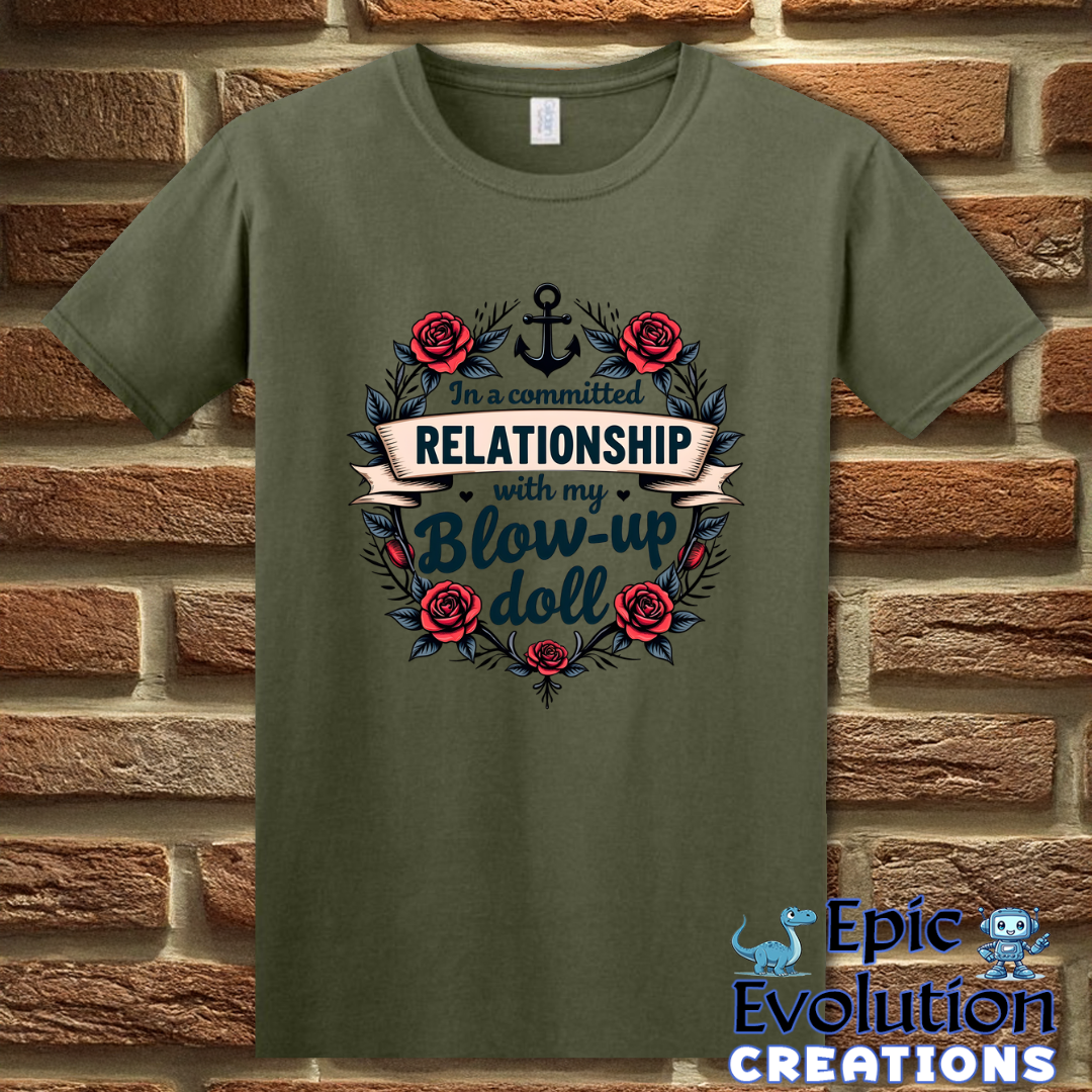 S-Military Green-Valentine's Day Inappropriate T Shirt-Epic Evolution Creations