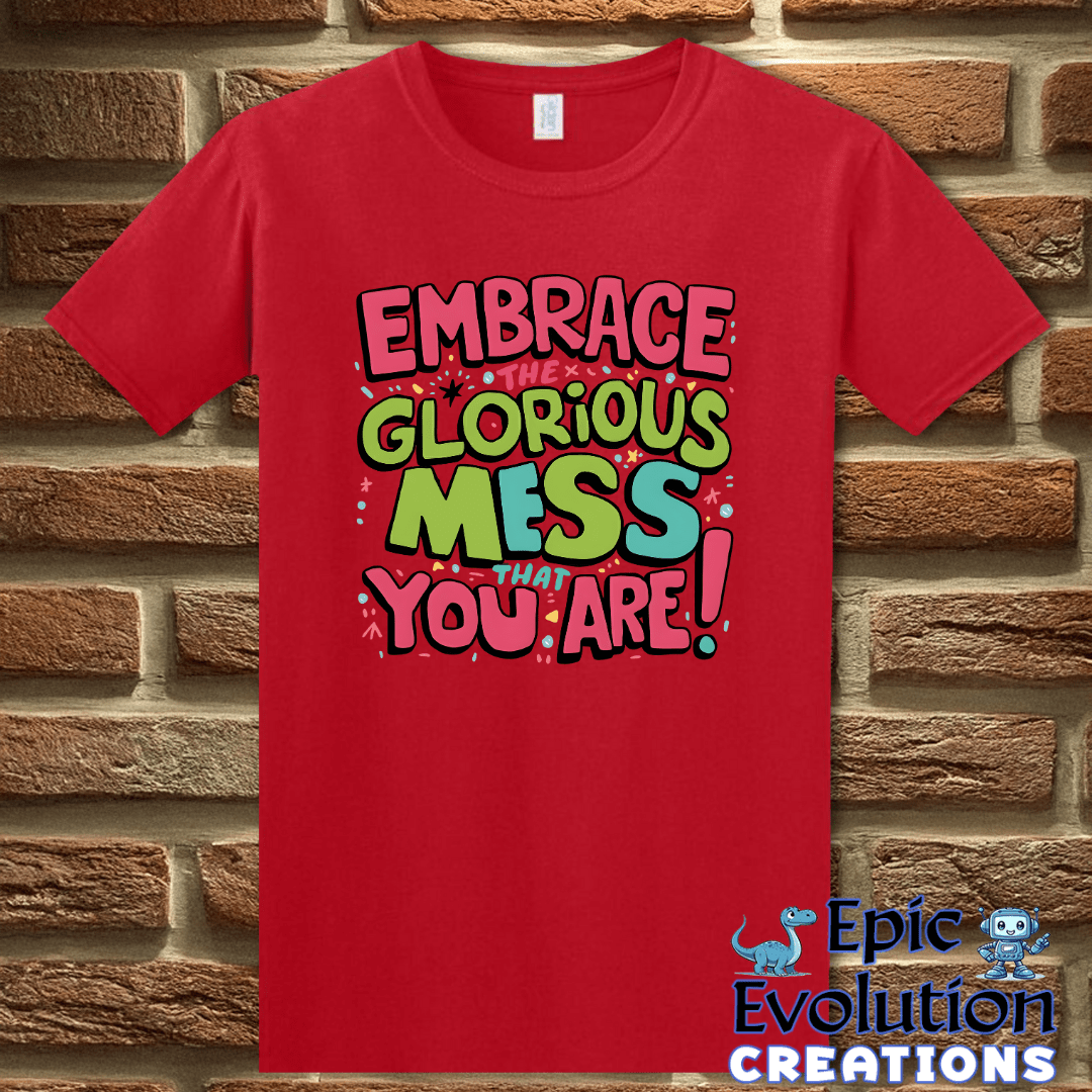 T-Shirt S / Red Funny Self-Love T Shirt Epic Evolution Creations