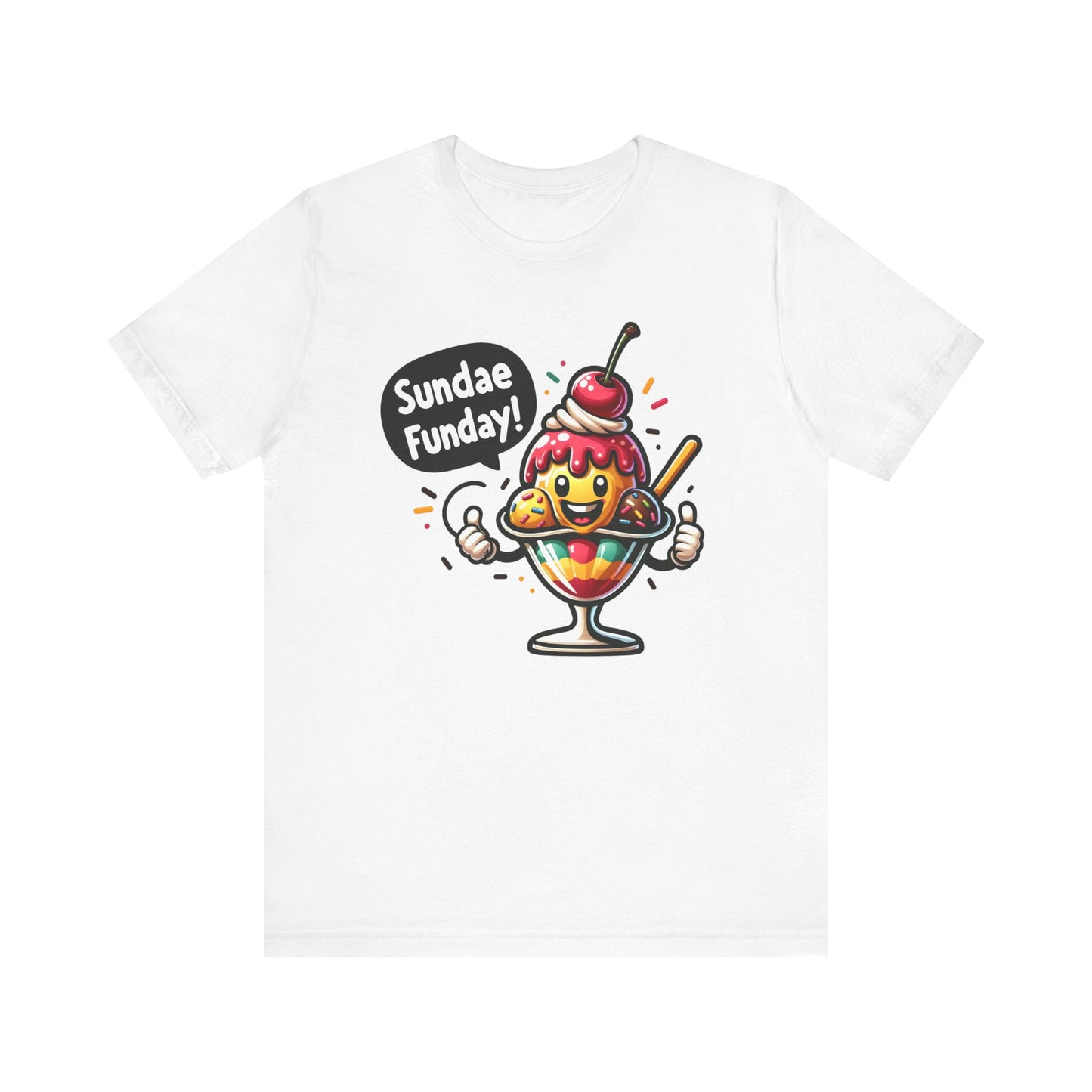 Sundae Funday T-Shirt, Funny Ice Cream Shirt, Ice Cream T-shirt, Ice Cream Gift for Him, Ice Cream Gift for Her, Ice Cream Funny Shirt