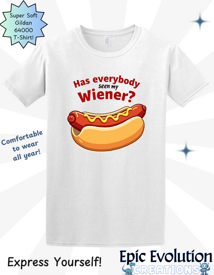 Funny Hot Dog T Shirt