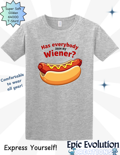 Funny Hot Dog T Shirt