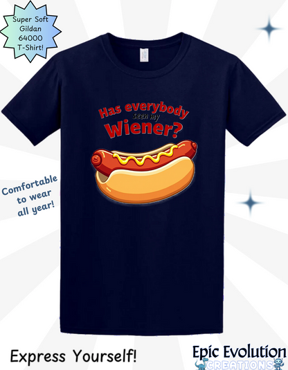 Funny Hot Dog T Shirt