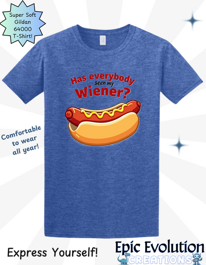 Funny Hot Dog T Shirt