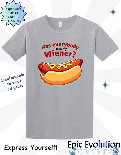 Funny Hot Dog T Shirt