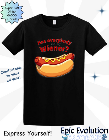 Funny Hot Dog T Shirt