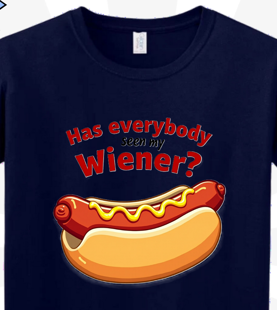 Funny Hot Dog T Shirt