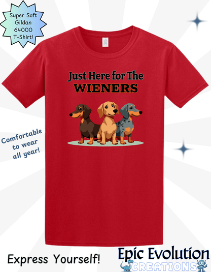 Funny Wieners T Shirt