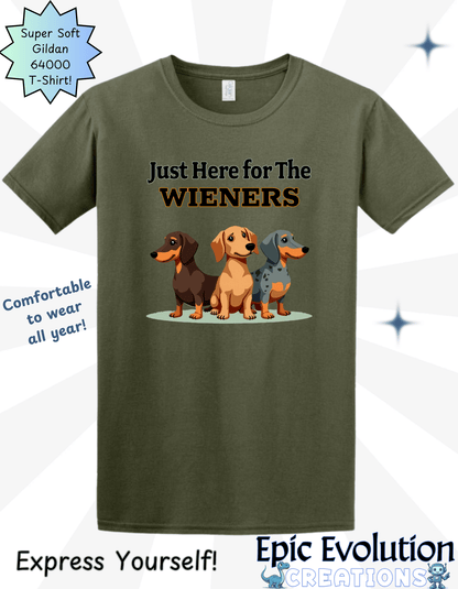 Funny Wieners T Shirt