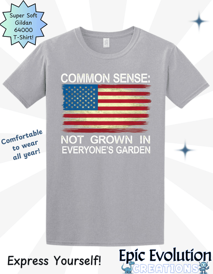 Common Sense Graphic T-Shirt