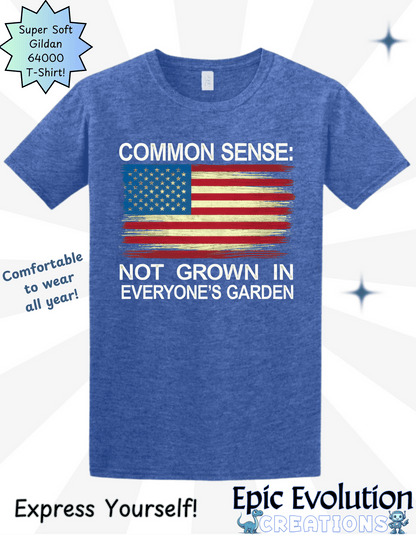 Common Sense Graphic T-Shirt