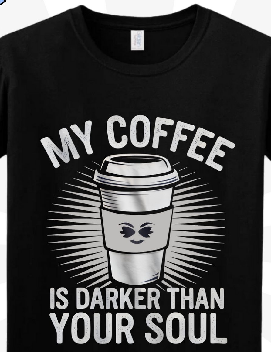 Funny Coffee T-Shirt for Coffee Lovers