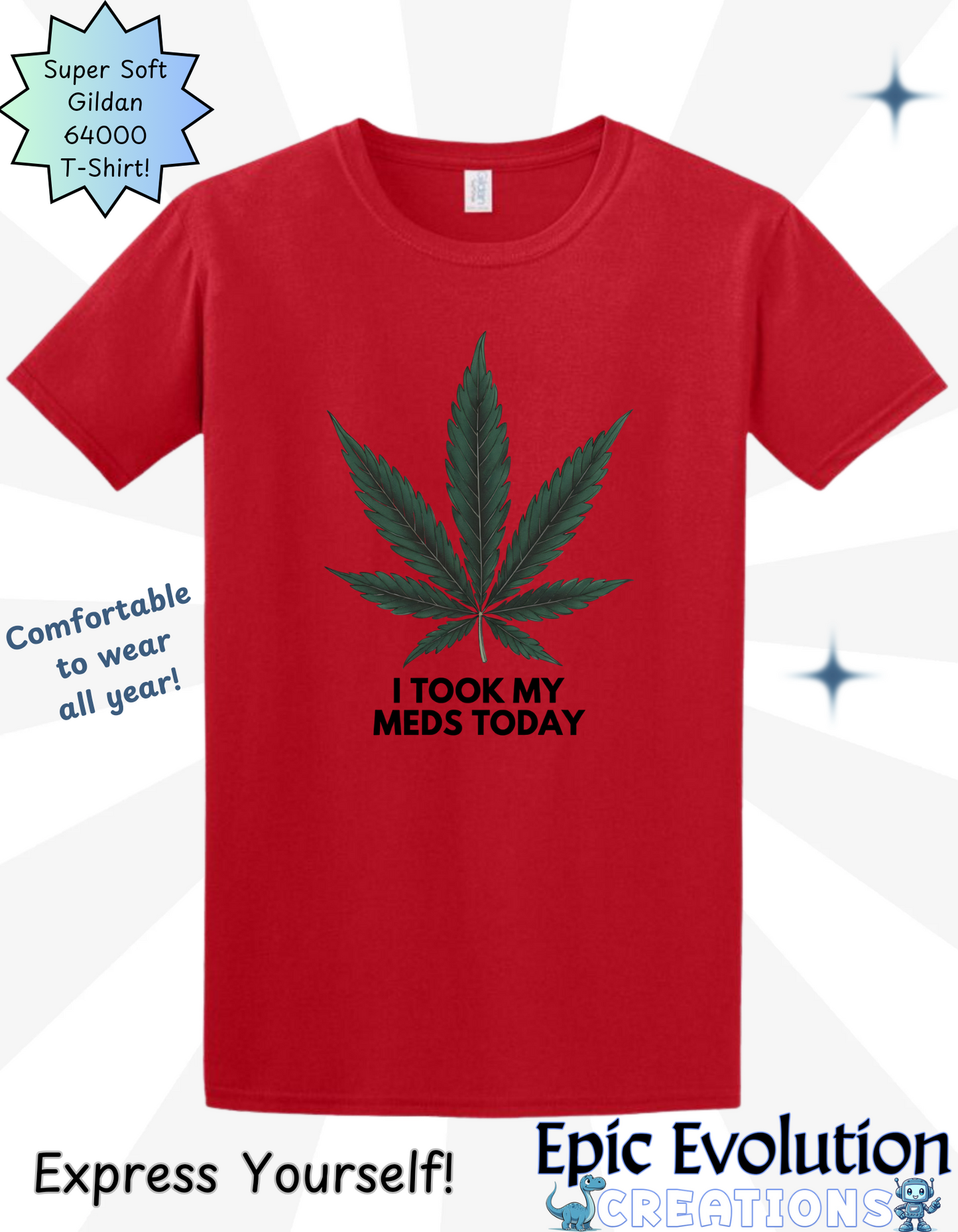 Funny Marijuana Medicine T-Shirt