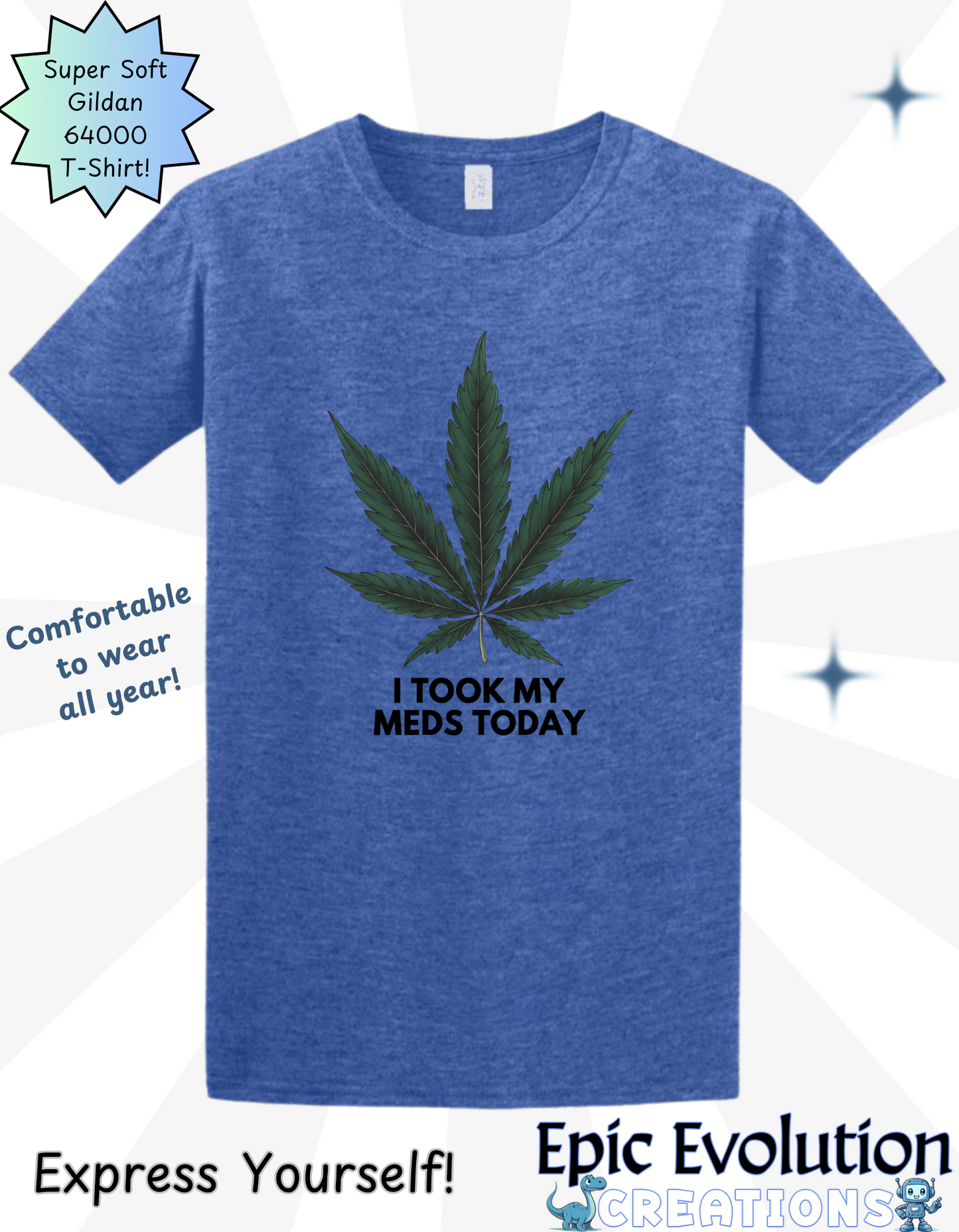 Funny Marijuana Medicine T-Shirt