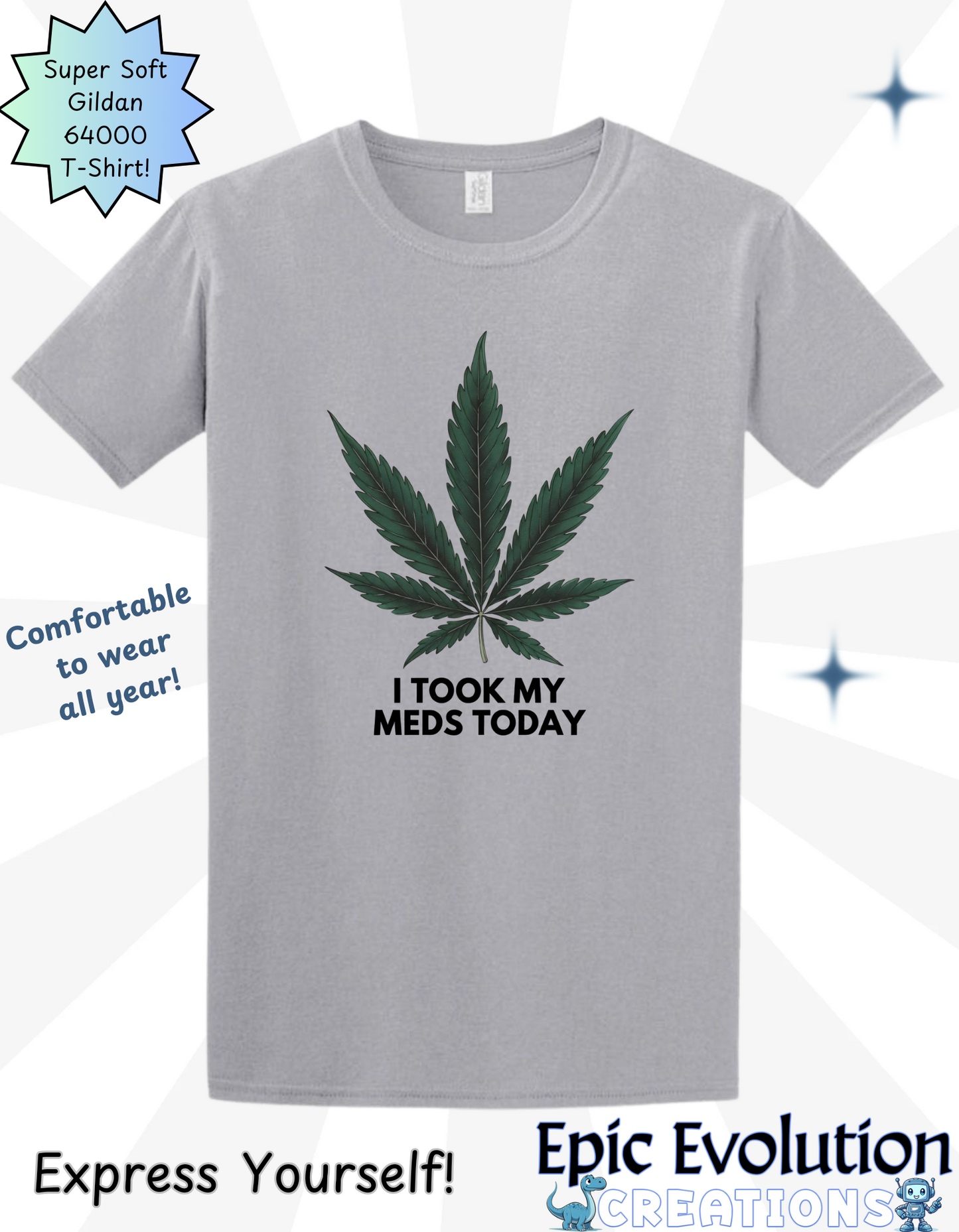 Funny Marijuana Medicine T-Shirt