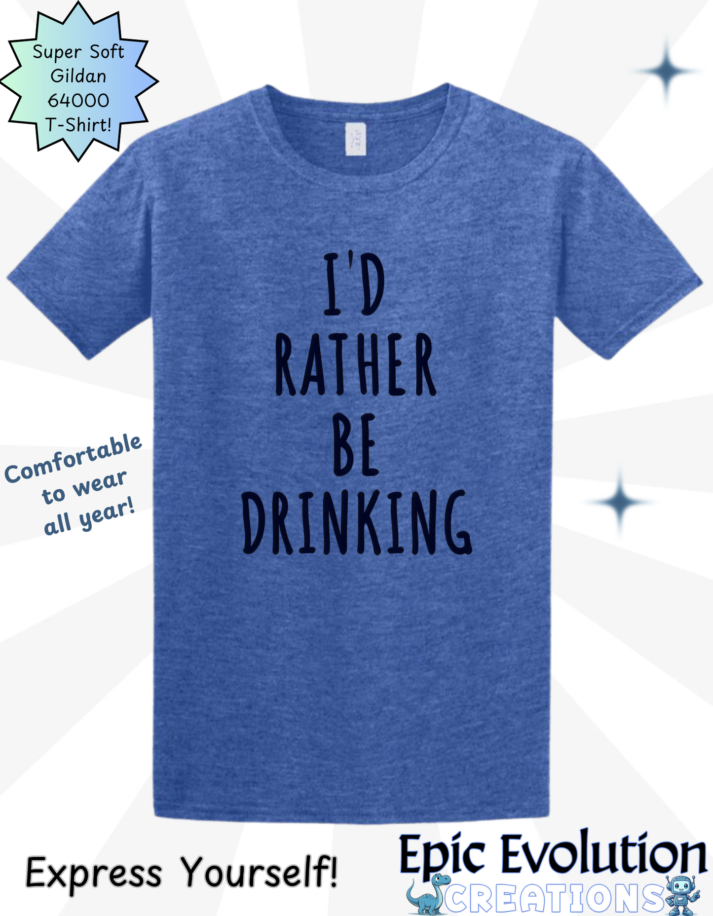 Funny Drinking Quote T-Shirt for Alcohol Lovers