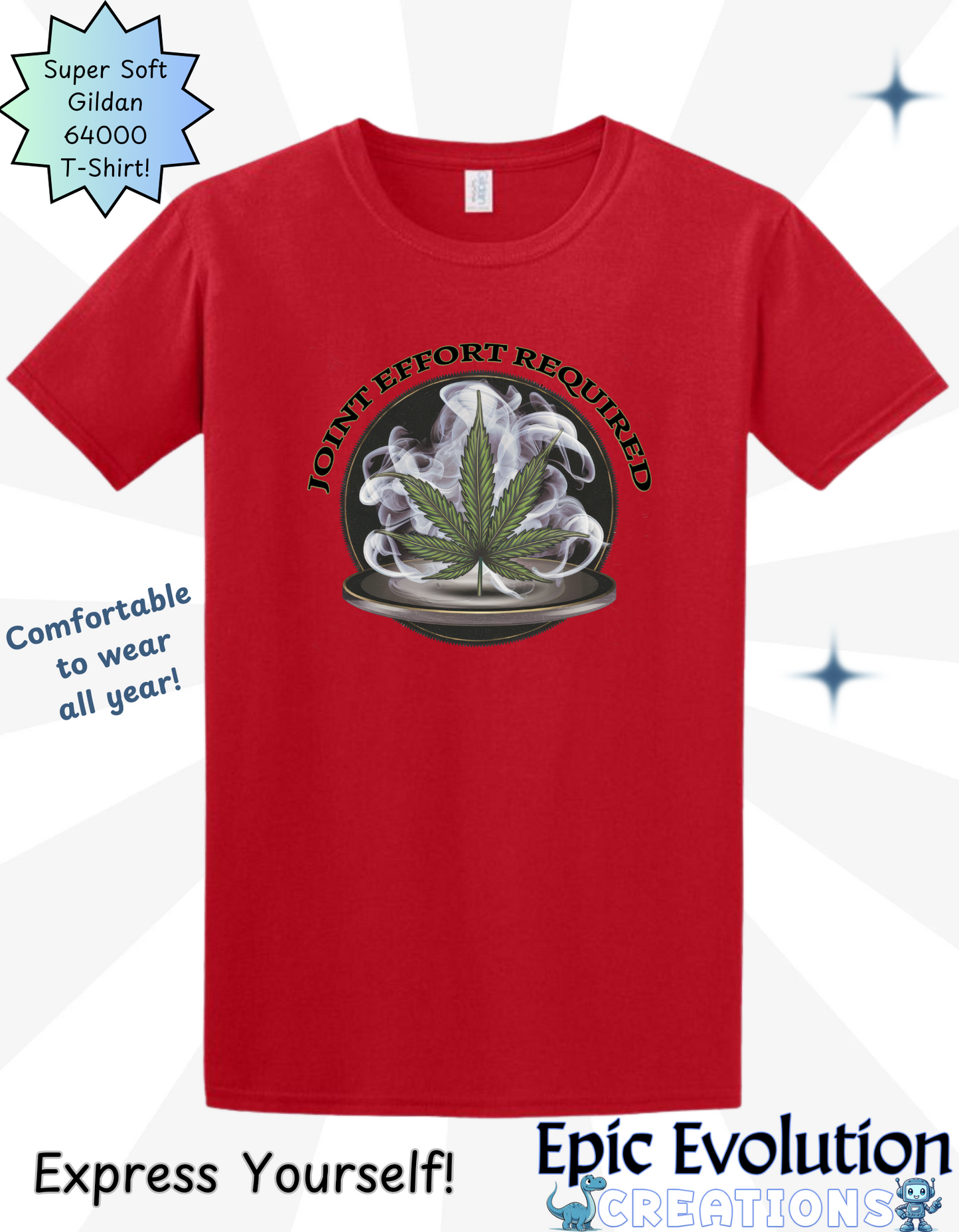 Funny Cannabis Joint T-Shirt