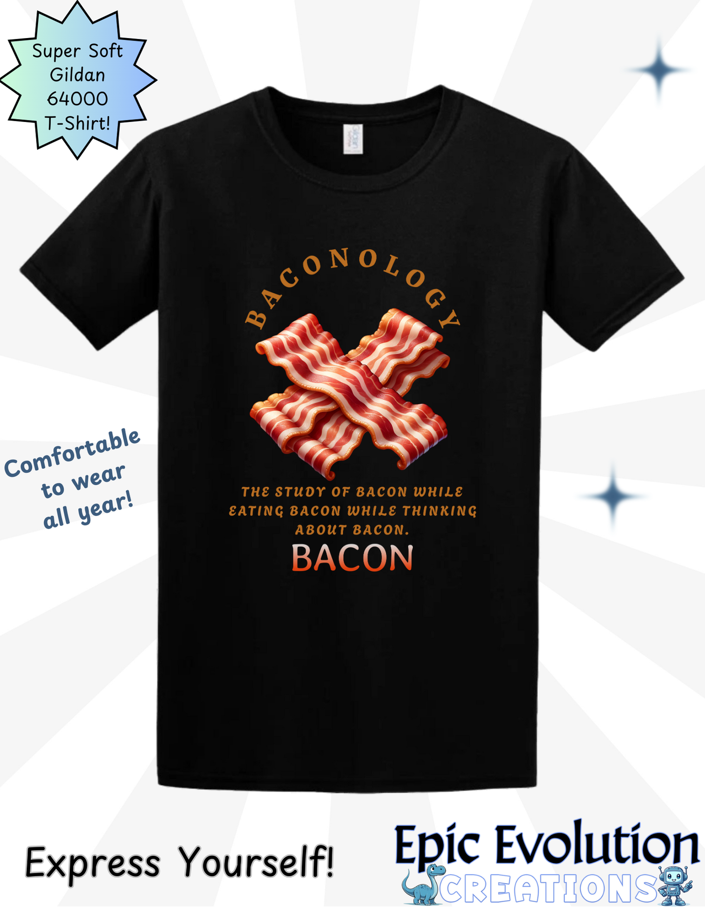 Funny Bacon T-Shirt