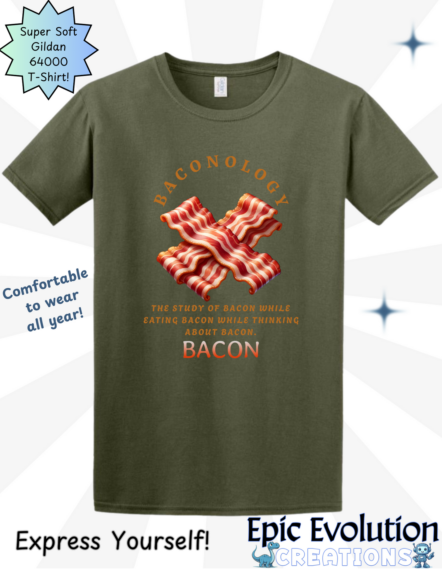 Funny Bacon T-Shirt