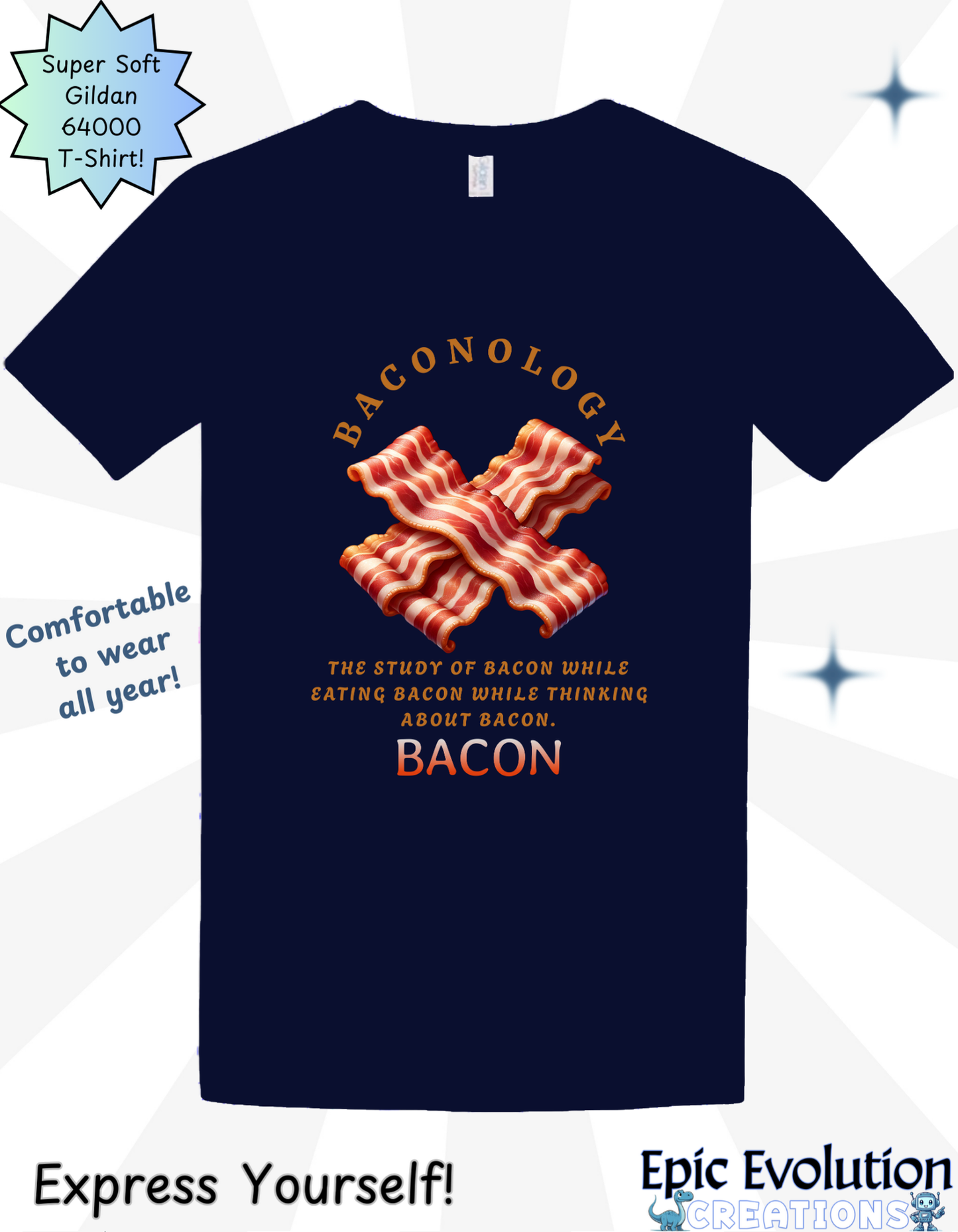 Funny Bacon T-Shirt