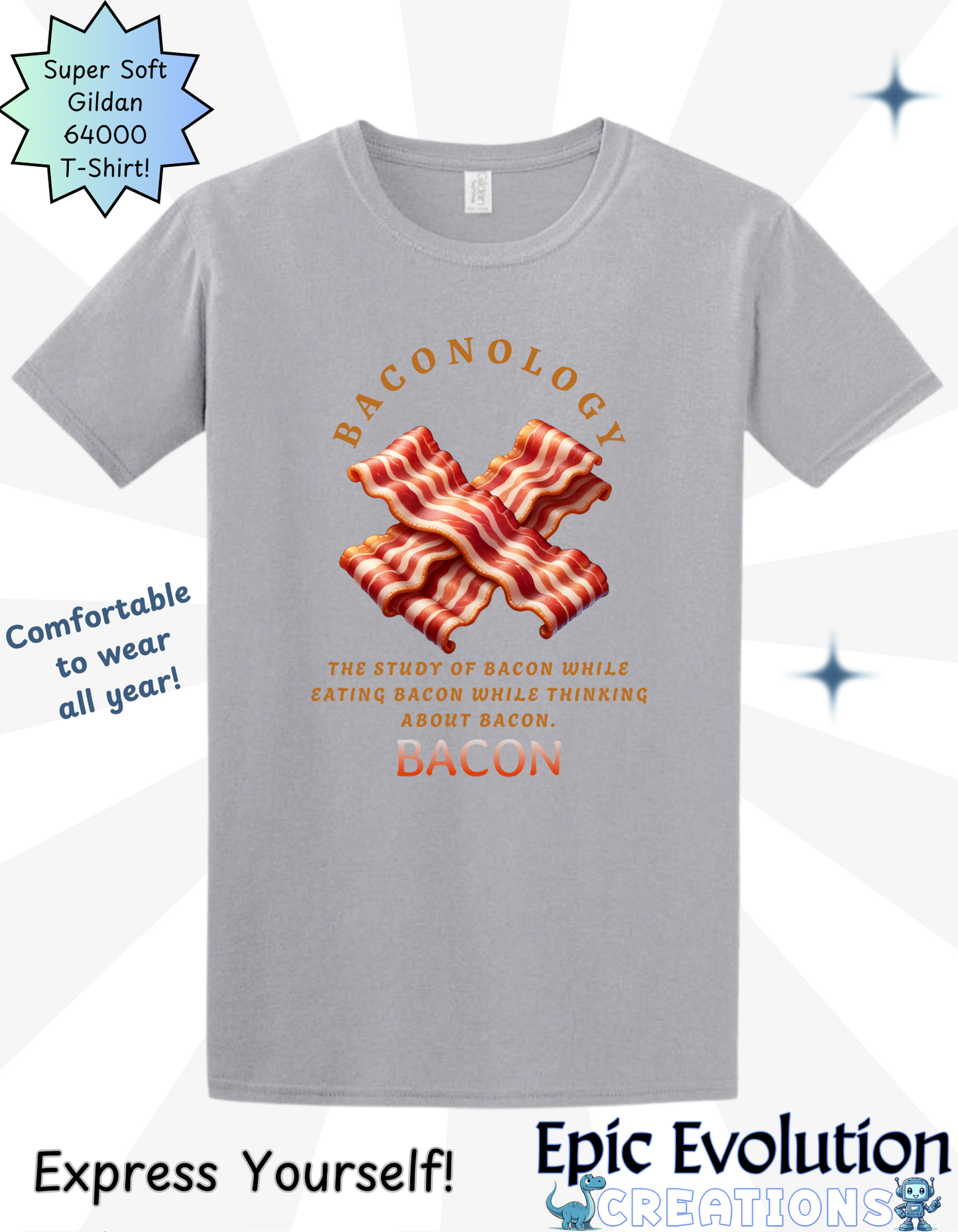 Funny Bacon T-Shirt