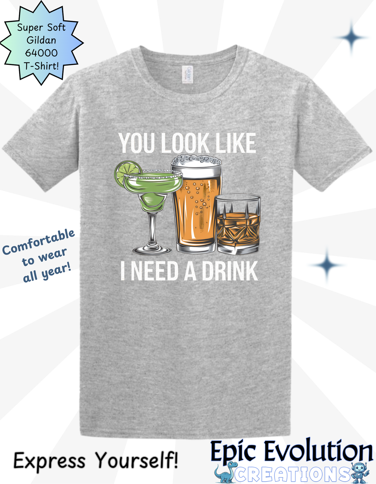 Funny Drinking T Shirt