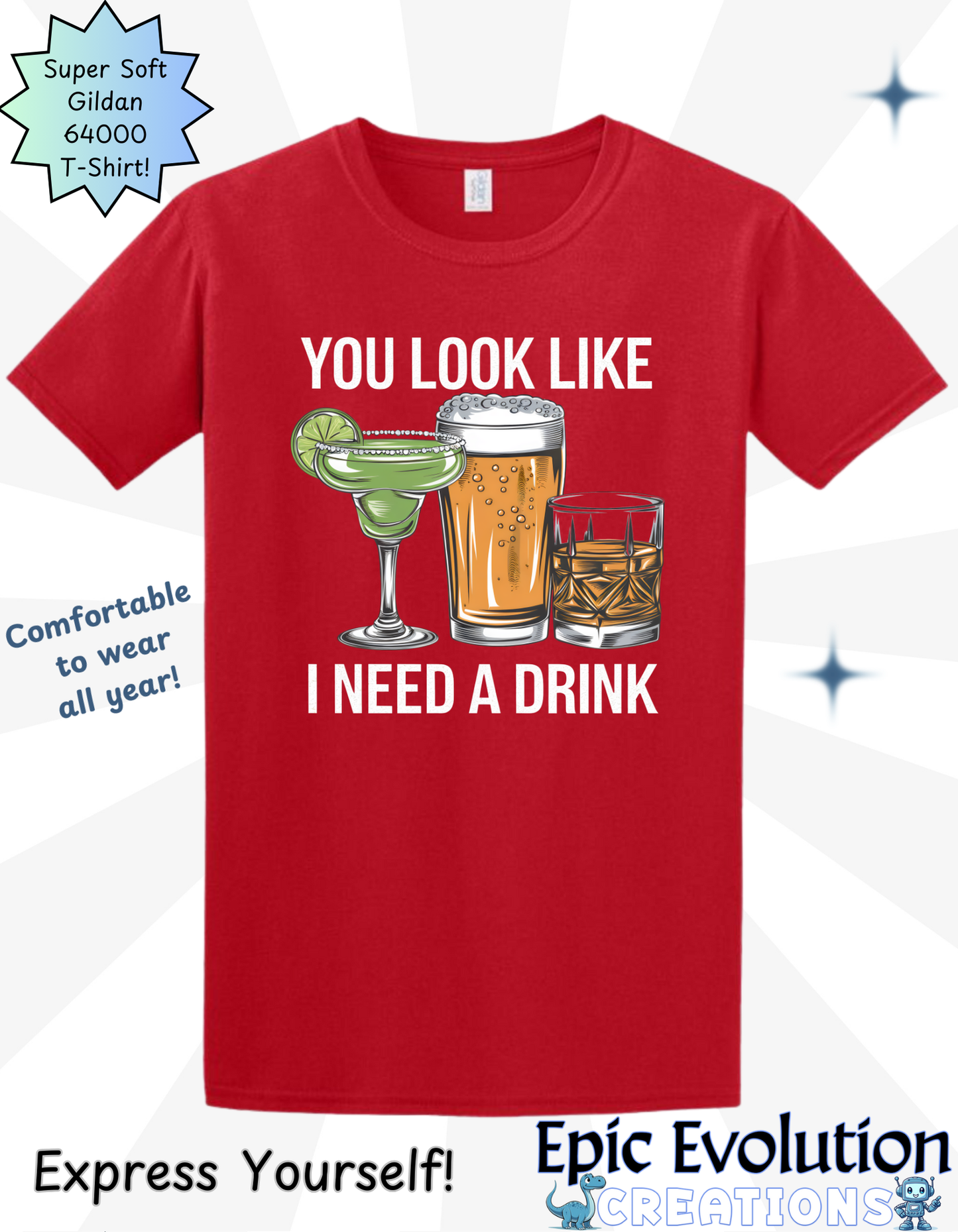 Funny Drinking T Shirt