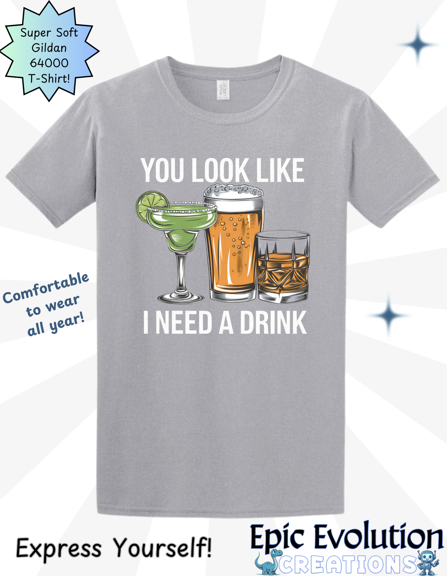 Funny Drinking T Shirt