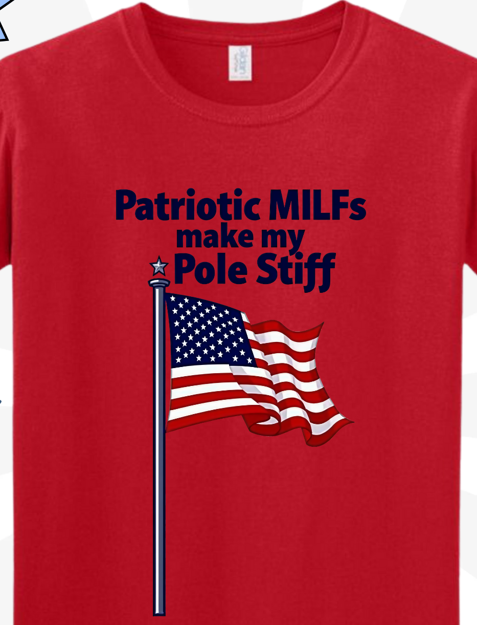 Funny Patriotic MILFs T Shirt