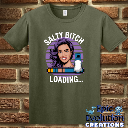 S-Military Green-Funny Sarcastic Humor Gift for Women-Epic Evolution Creations