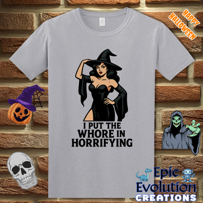 🧟‍♀️ Funny Witch Halloween Shirt for Women