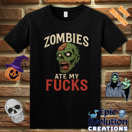 Funny Halloween Zombie T-Shirt