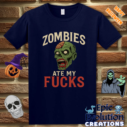 Funny Halloween Zombie T-Shirt