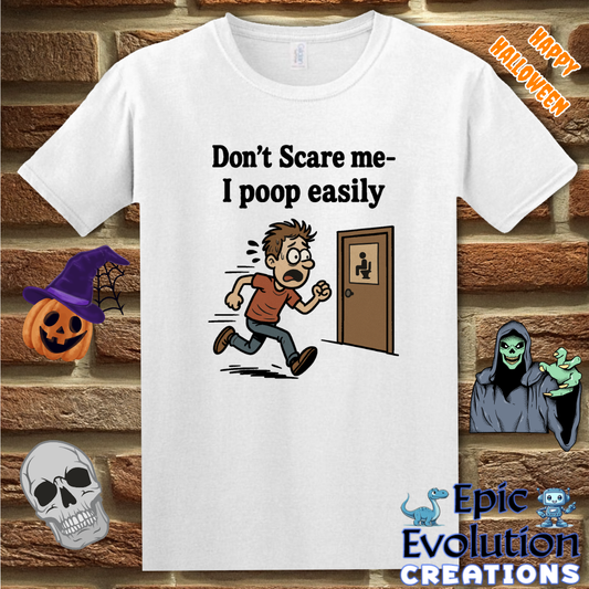 Funny Halloween Poop T-Shirt for Men