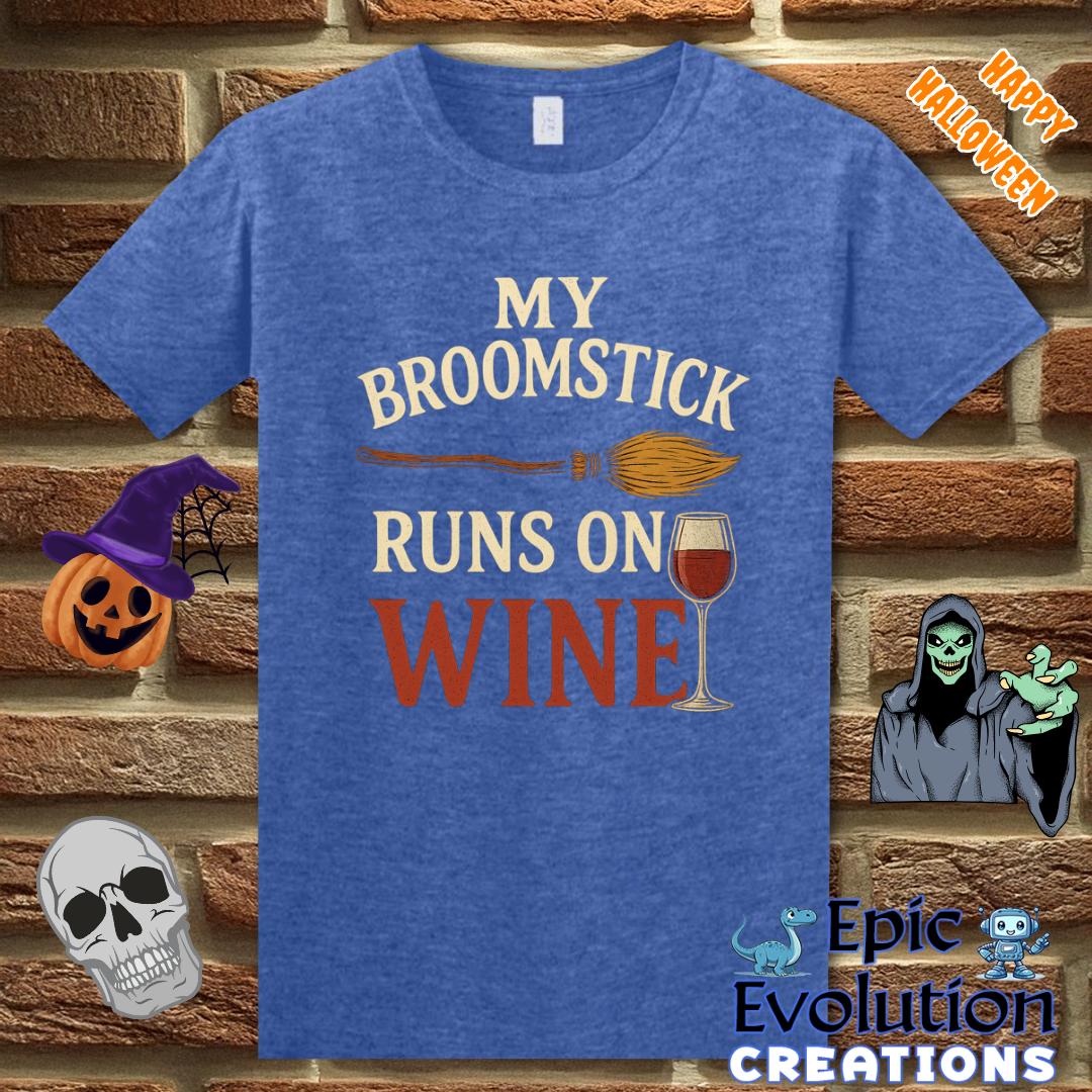 🧙Funny Halloween Wine Shirt for Women