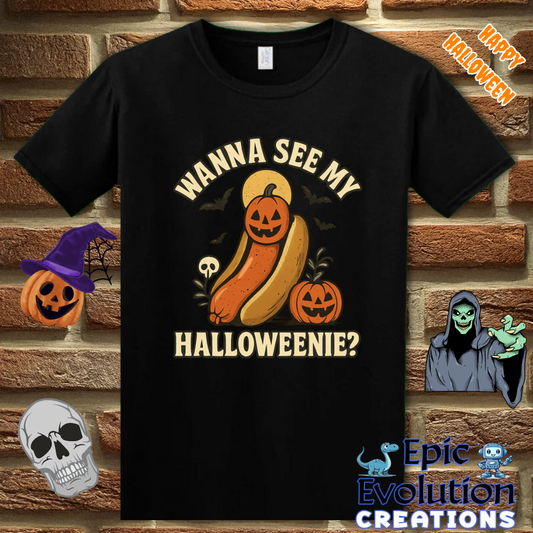 🎃Funny Halloweenie Hot Dog Pumpkin Halloween Shirt