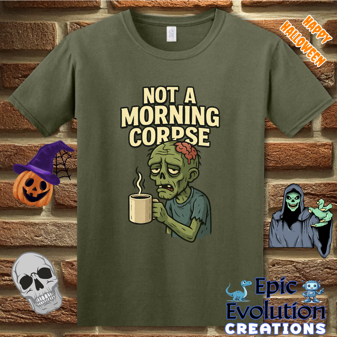 Funny Morning Zombie T-Shirt