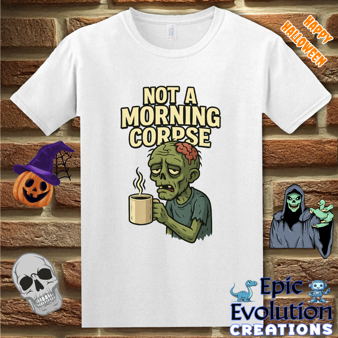 Funny Morning Zombie T-Shirt