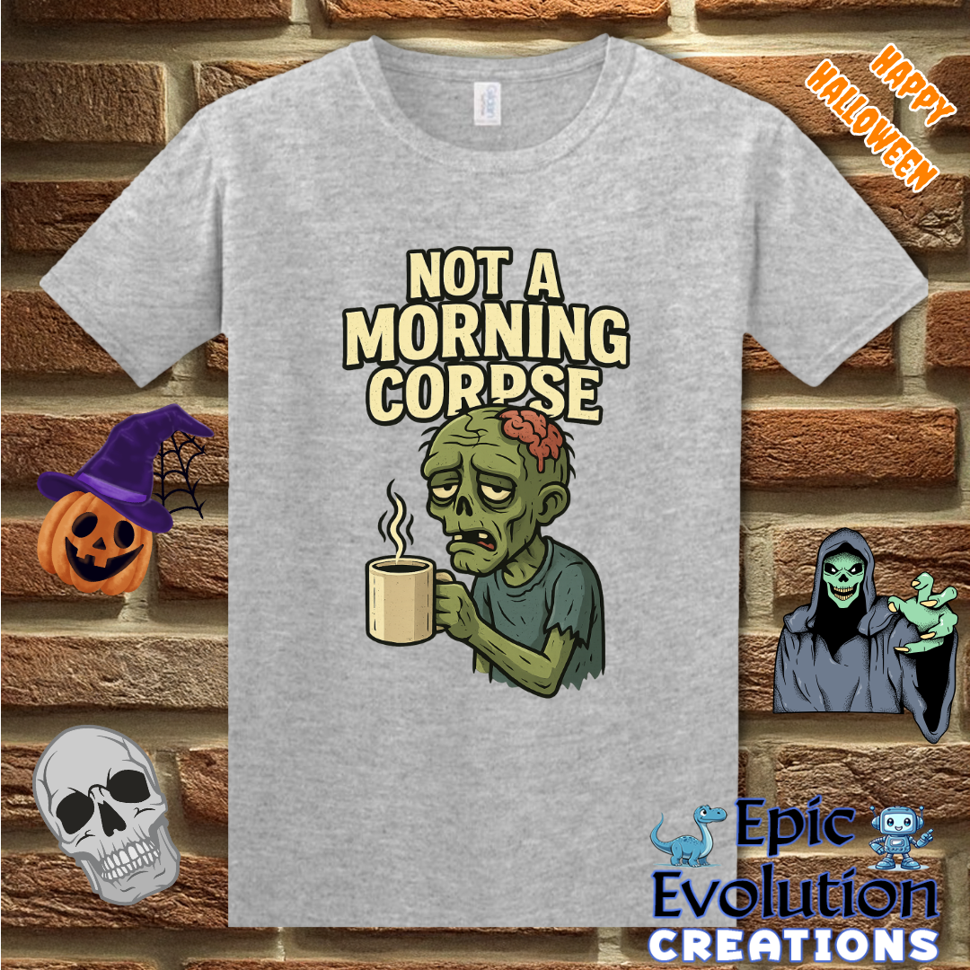 Funny Morning Zombie T-Shirt