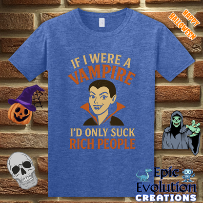🩸Funny Vampire T-Shirt for Halloween